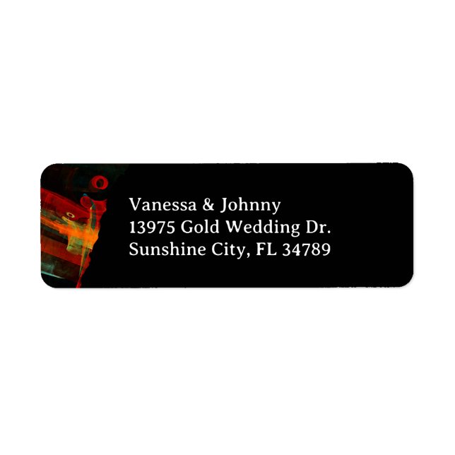 Elegant Classic Modern Trendy Pattern #903 Wedding (Front)