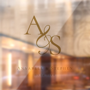 Elegant, Classic, Monogram, Wedding