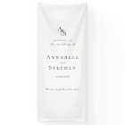 Elegant, Classic, Monogram, White, Wedding