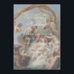 Elegant Classic Old painting Wedding Invitation<br><div class="desc">This vintage-inspired wedding invitation features a romantic classical painting with architectural ruins, soft scenery, and warm historical tones. Elegant script typography overlays the artwork, creating a timeless and sophisticated design perfect for couples who love old-world charm, European aesthetics, and fine-art–inspired weddings. Fully customizable for your names, date, and wedding details....</div>
