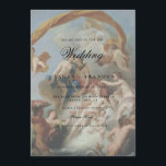 Elegant Classic Old painting Wedding Invitation<br><div class="desc">This vintage-inspired wedding invitation features a romantic classical painting with architectural ruins, soft scenery, and warm historical tones. Elegant script typography overlays the artwork, creating a timeless and sophisticated design perfect for couples who love old-world charm, European aesthetics, and fine-art–inspired weddings. Fully customizable for your names, date, and wedding details....</div>