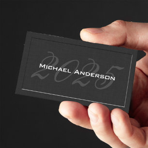 Elegant Classic Senior Class Graduation Name Card