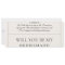 Elegant Classic Vintage Bridesmaid Proposal Card