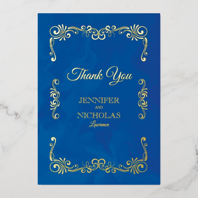 Elegant Classic Vintage Formal Wedding (Front)