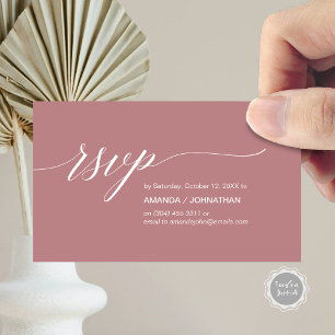 Elegant Classic Wedding, Party Invitation RSVP