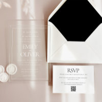 Elegant Classic White Frame White Overlay Wedding