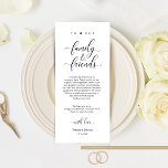 Elegant Classy Black, Place Setting Thank You Card<br><div class="desc">This is the Modern classy Black, Dinner Place Setting Thank You Cards. Share the love and show your appreciation to your guests, when they sit down at their seat and read this personalised charming thank you place setting card. It's a wonderful way to kick off your special day celebration! Please...</div>