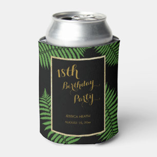 Elegant Classy Bracken 18th Birthday Can Cooler