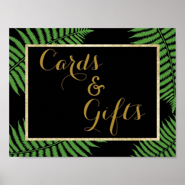 Elegant Classy Bracken Wedding Poster (Front)
