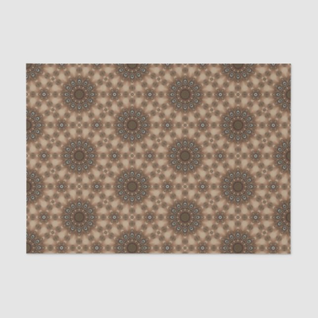 Elegant Classy Geometric Pattern Abstract Modern Tissue Paper (Front)