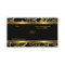 Elegant Classy Gold Black Damask Embossed Look