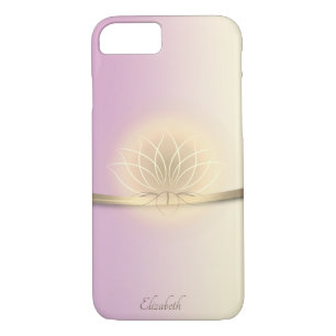 Elegant Classy Gold Lotus -Personalised Case-Mate iPhone Case