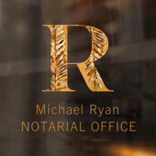 Elegant Classy White & Gold Personalised Monogram 