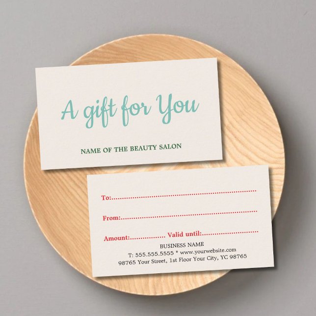 Elegant Clean Pastel Holiday Season Advice Card (Creator Uploaded)