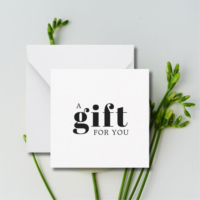 Elegant Clean Stylish Black White Beauty Salon Card (Creator Uploaded)