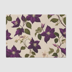 Elegant Clematis Vine Tissue Paper
