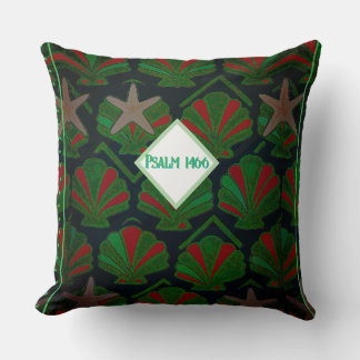 Elegant Coastal Art DecoThrow Pillow