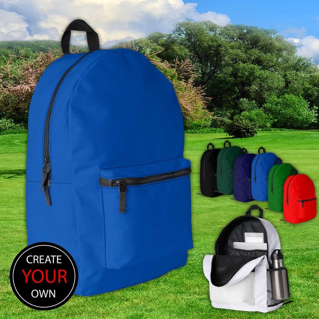 Elegant Cobalt Blue Backpack, Bag / Customise (Creator Uploaded)