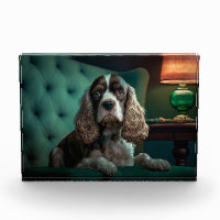 Elegant Cocker Spaniel Classic Portrait Design
