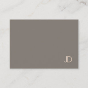 Elegant Color Harmony Monogram Modern Professional Business Card