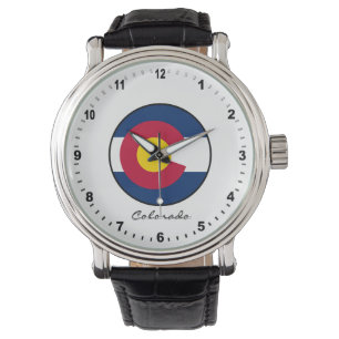 Elegant Colorado Watch & Colorado Flag / USA