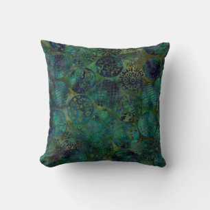 Elegant Colourful Batik Pattern Pillow