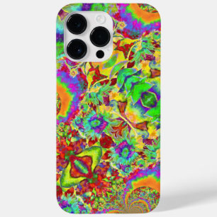 Elegant colourful floral abstract pattern   Case-Mate iPhone 14 pro max case