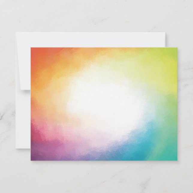 Elegant Colourful Modern Abstract Blank Template (Front)
