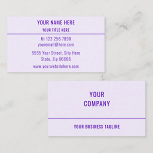 Elegant Colours Business Card Make Your Own Design