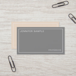 Elegant Colours Professional Stylish Design Modern Business Card