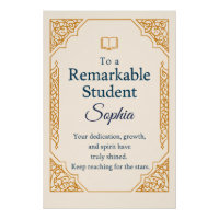 Elegant Congratulations Card for a Remarkable Stud
