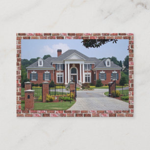 Elegant Construction / Real Estate Business Card