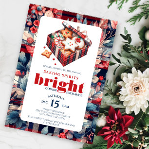 Elegant Cookie Exchange Party Invitation