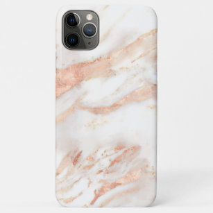 Elegant Copper Chic Girly Rose Gold Marble Case-Mate iPhone Case