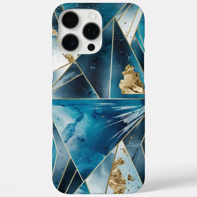 Elegant Copper | Feminine Opulent Teal Gold Case-M Case-Mate iPhone Case (Back)