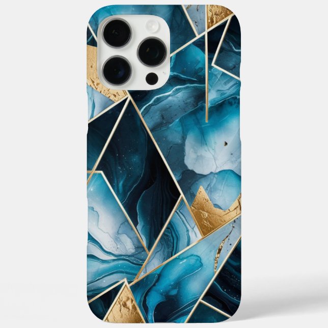 Elegant Copper | Feminine Opulent Teal Gold Case-M Case-Mate iPhone Case (Back)