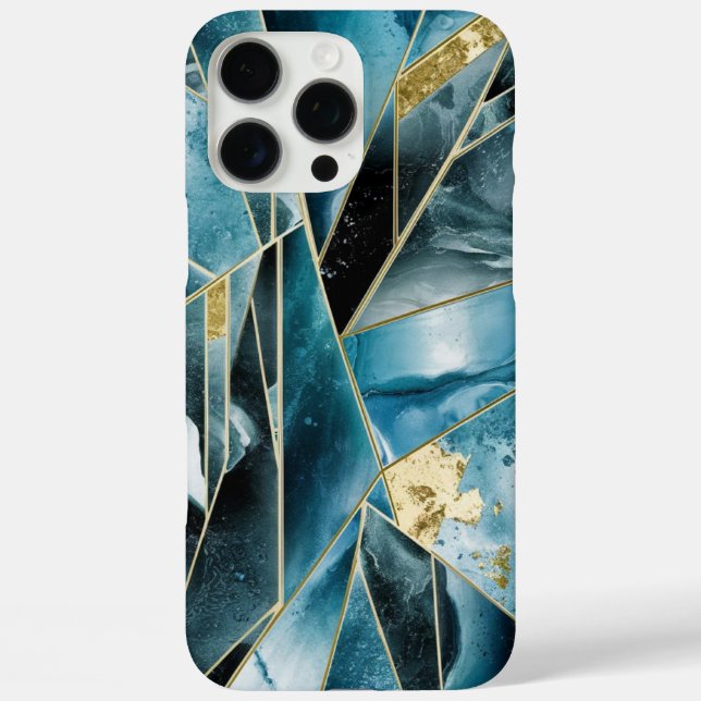 Elegant Copper | Feminine Opulent Teal Gold Case-M Case-Mate iPhone Case (Back)