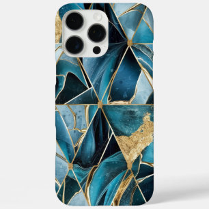 Elegant Copper   Feminine Opulent Teal Gold Case-M iPhone 16 Pro Max Case