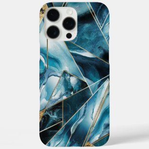 Elegant Copper   Feminine Opulent Teal Gold Case-M iPhone 16 Pro Max Case