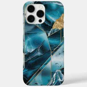Elegant Copper   Feminine Opulent Teal Gold Case-M iPhone 16 Pro Max Case