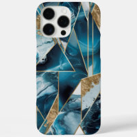 Elegant Copper | Feminine Opulent Teal Gold Case-M