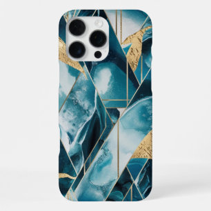 Elegant Copper   Feminine Opulent Teal Gold Case-M iPhone 16 Pro Max Case