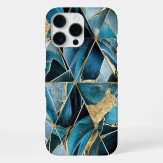 Elegant Copper | Feminine Opulent Teal Gold Case-M iPhone 16 Pro Max Case