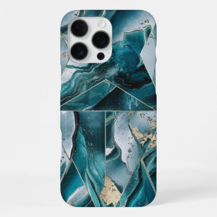 Elegant Copper Feminine Opulent Teal Gold Case-M iPhone 16 Pro Max Case