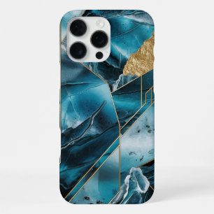 Elegant Copper Feminine Opulent Teal Gold Case-M iPhone 16 Pro Max Case