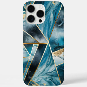 Elegant Copper   Feminine Opulent Teal Gold iPhone 16 Pro Max Case