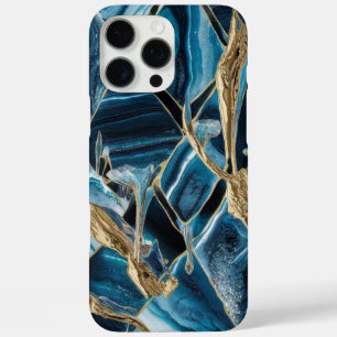 Elegant Copper Feminine Opulent Teal Gold iPhone 16 Pro Max Case