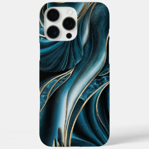 Elegant Copper   Feminine Opulent Teal Gold iPhone 16 Pro Max Case