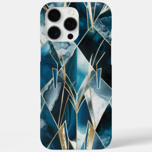 Elegant Copper   Feminine Opulent Teal Gold iPhone 16 Pro Max Case