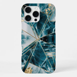 Elegant Copper   Feminine Opulent Teal Gold iPhone 16 Pro Max Case